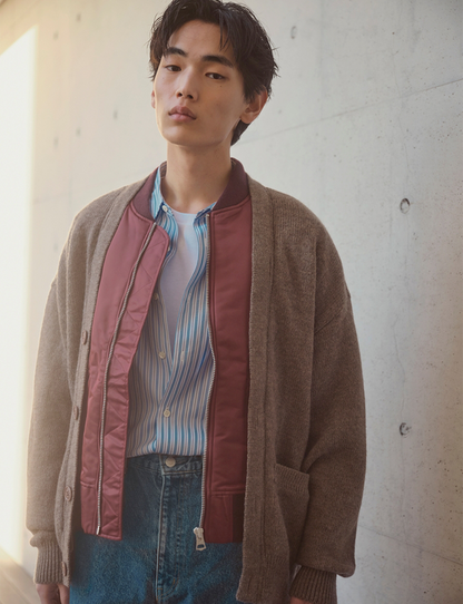 MA-1 MIX CARDIGAN