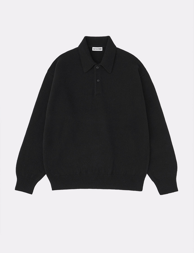 KNIT POLO SHIRT