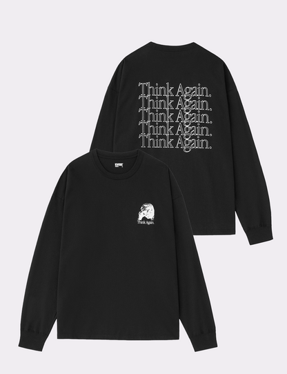 GRAPHIC L/S TEE / THINKER