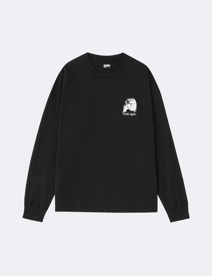 GRAPHIC L/S TEE / THINKER