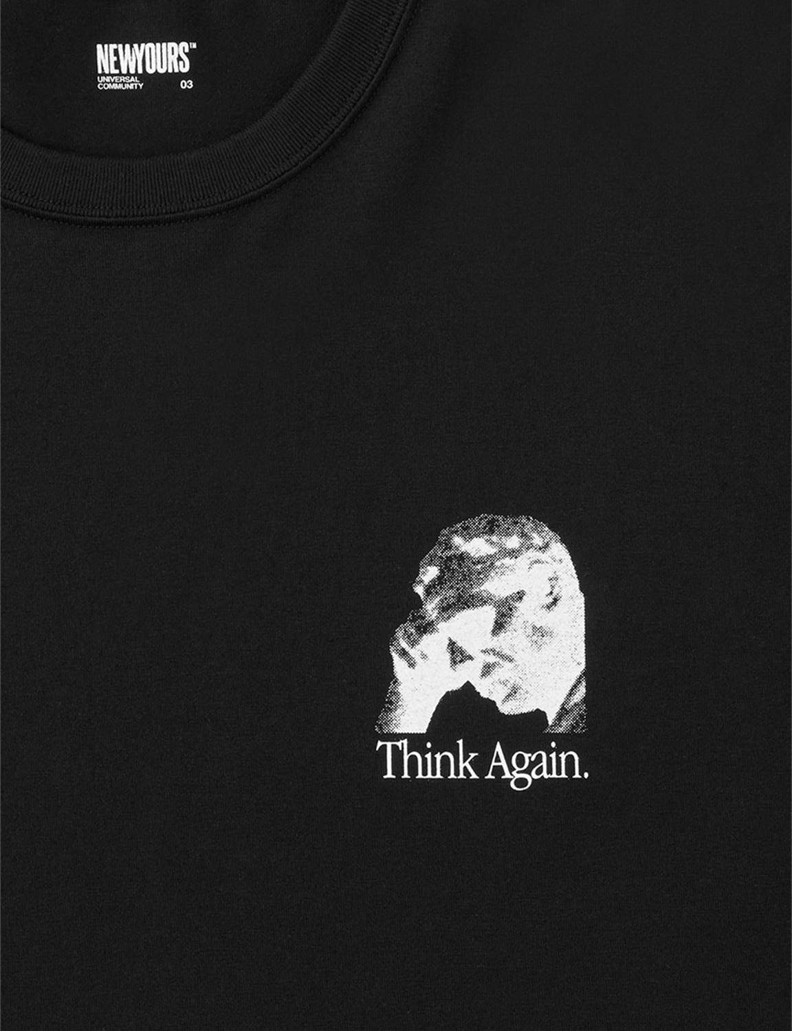 GRAPHIC L/S TEE / THINKER