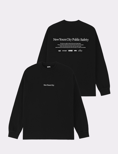 GRAPHIC L/S TEE / NEWYOURS CITY PUBLIC SAFETY