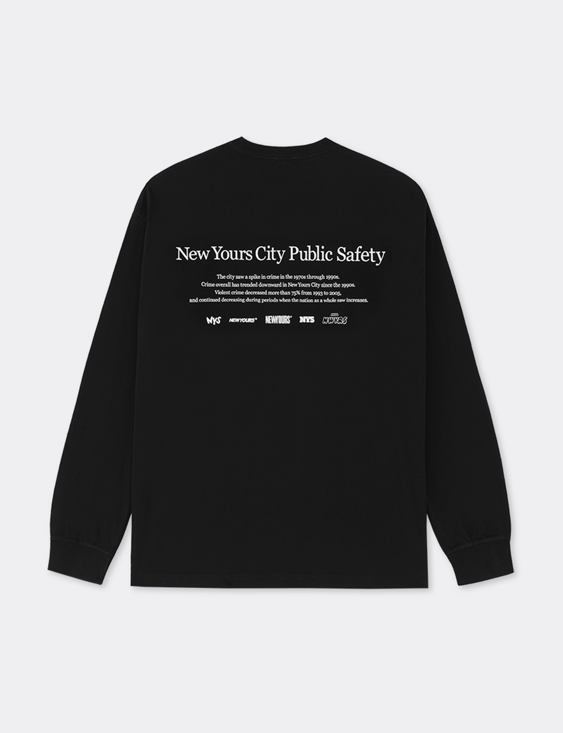 GRAPHIC L/S TEE / NEWYOURS CITY PUBLIC SAFETY