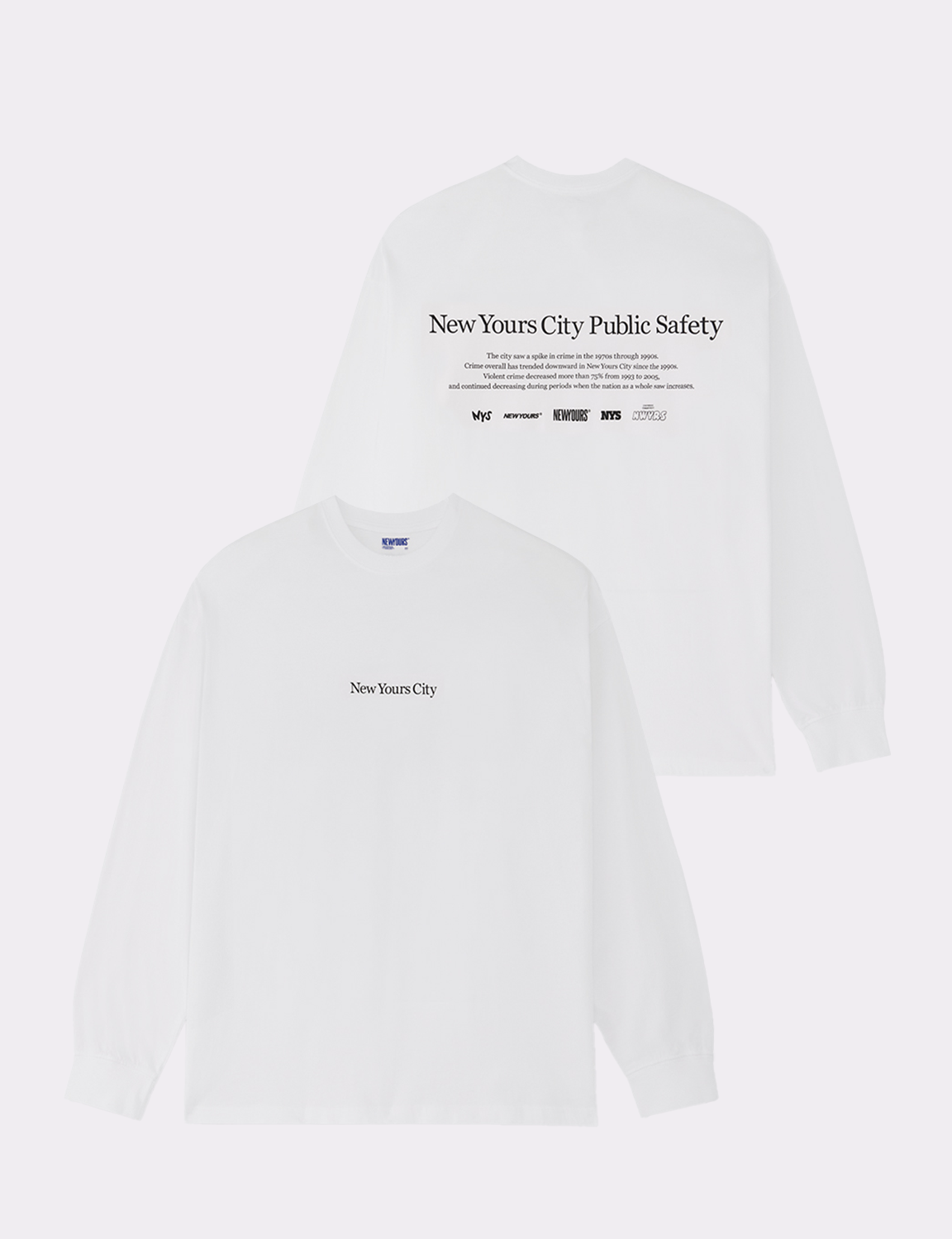 GRAPHIC L/S TEE / NEWYOURS CITY PUBLIC SAFETY