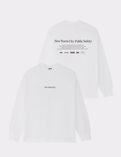 GRAPHIC L/S TEE / NEWYOURS CITY PUBLIC SAFETY