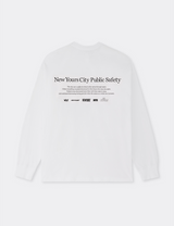 GRAPHIC L/S TEE / NEWYOURS CITY PUBLIC SAFETY