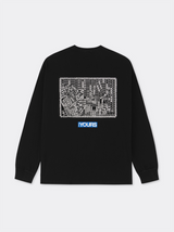 GRAPHIC L/S TEE / GREENWICH VILLAGE