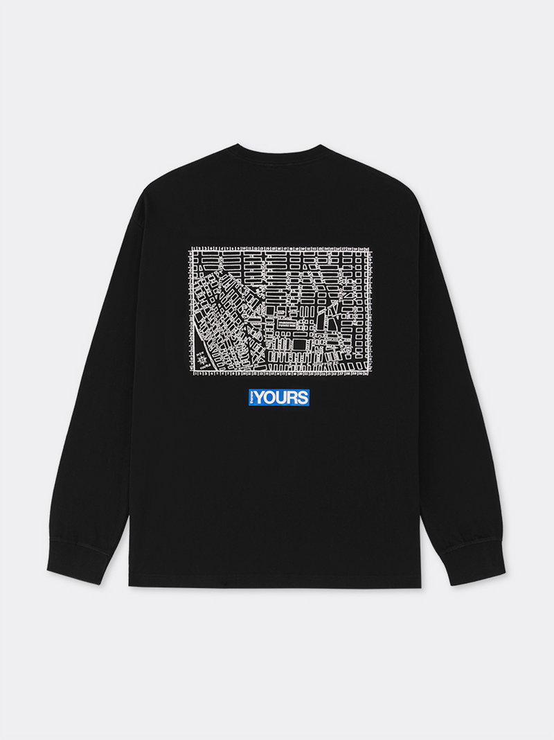 GRAPHIC L/S TEE / GREENWICH VILLAGE