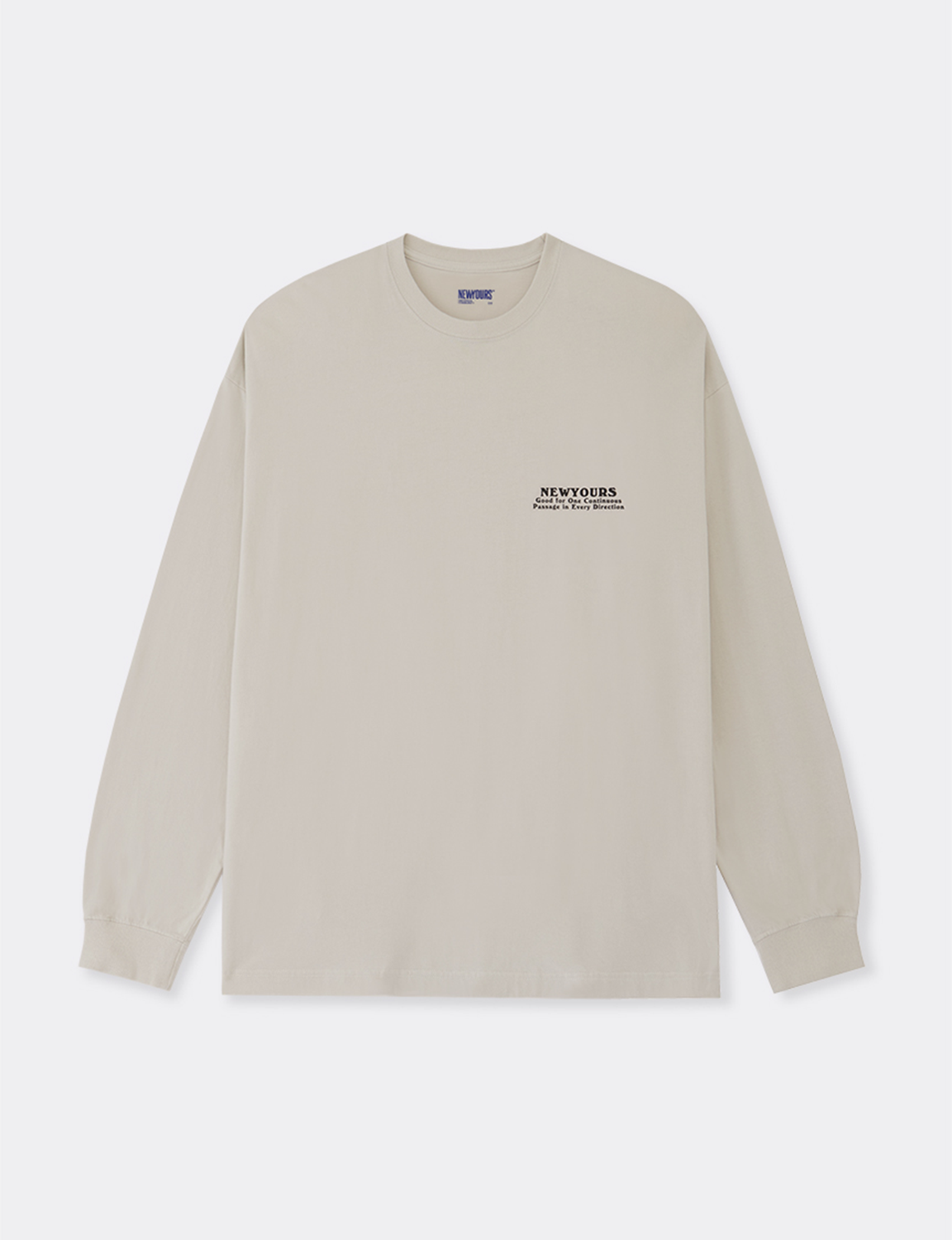 GRAPHIC L/S TEE / GREENWICH VILLAGE