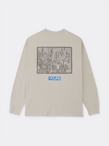 GRAPHIC L/S TEE / GREENWICH VILLAGE