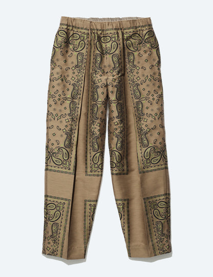 TOGA VIRILIS - PAISLEY JACQUARD PANTS - 2022AW