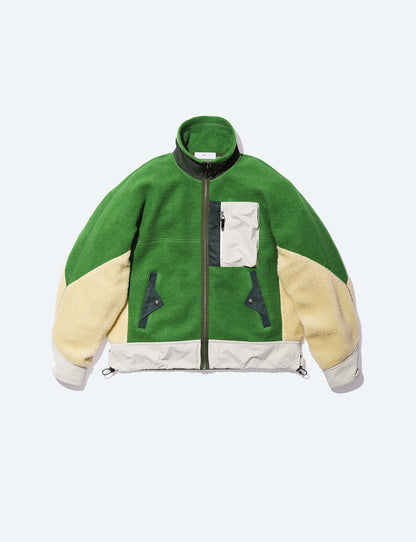 WOOL JERSEY BLOUSON