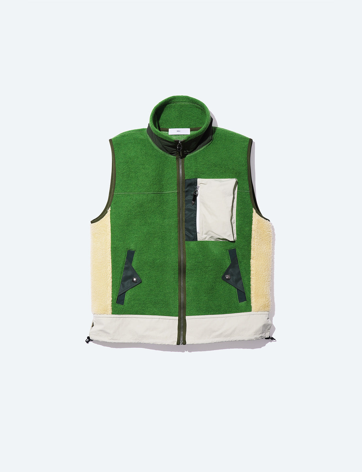 WOOL JERSEY VEST