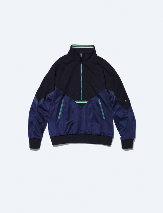 HALF ZIP TRACK JACKET