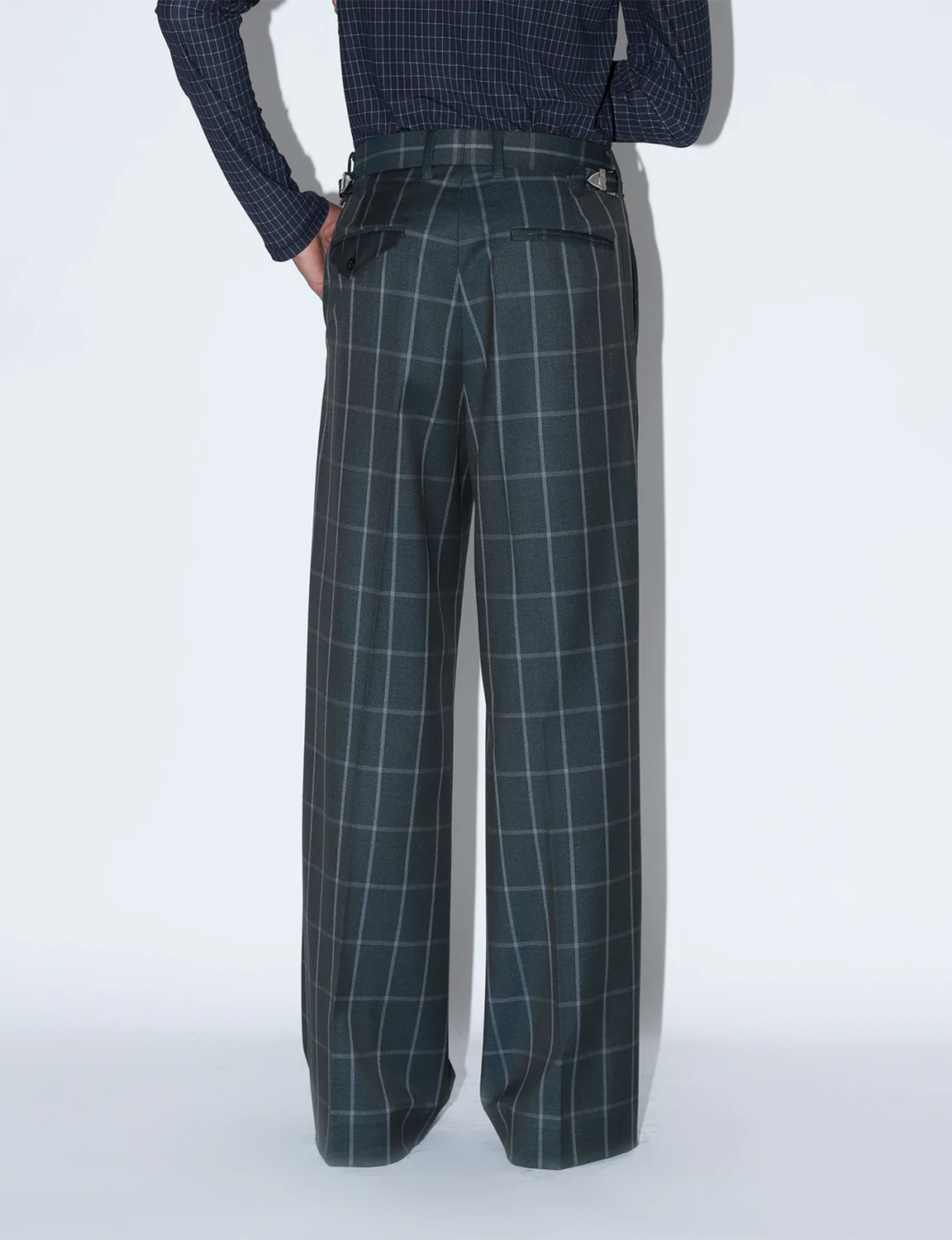 SUITING WOOL PANTS