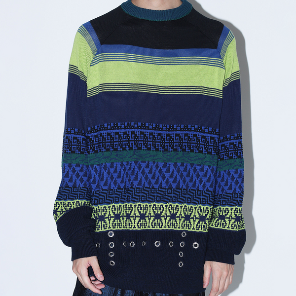 TOGA VIRILIS - JACQUARD KNIT PULLOVER – The Contemporary