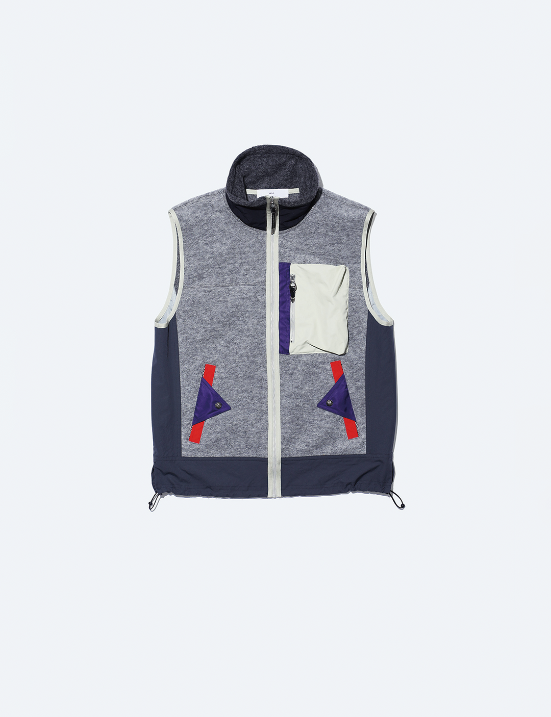 WOOL JERSEY VEST