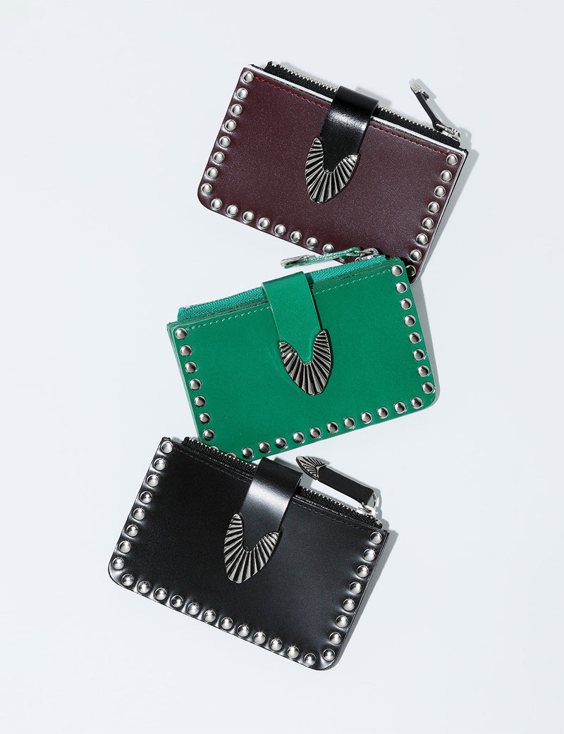 LEATHER WALLET STUDS SMALL