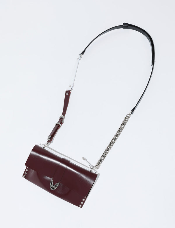 LEATHER CHAIN BAG