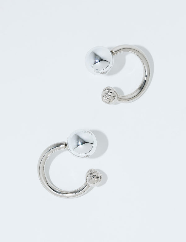 RING PIERCED EARRINGS