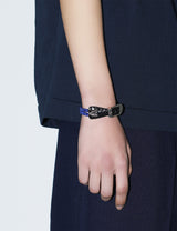 BEADS LEATHER BANGLE