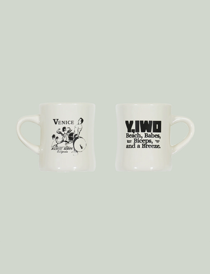 Venice Beach "Babes, Biceps" Mug