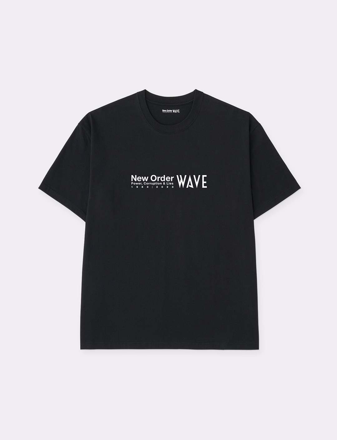 WAVE - 【WAVE × New Order】 Power, Corruption & Lies BIG LOGO TEE 