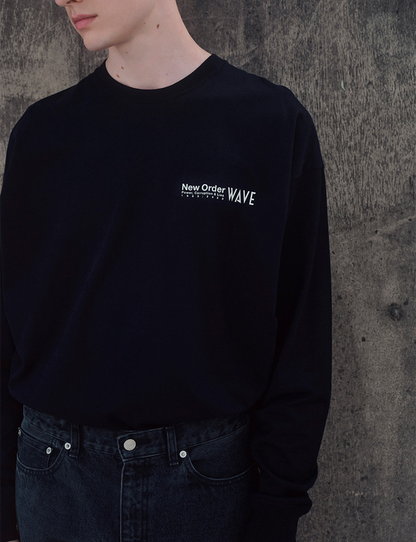 【WAVE × New Order】 Power, Corruption & Lies L/S TEE BK