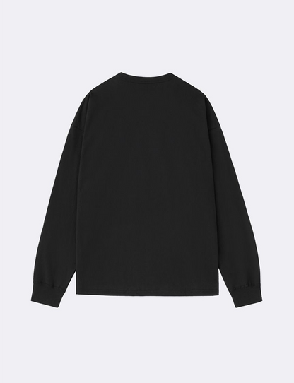 REVERSED TRIANGLE L/S TEE