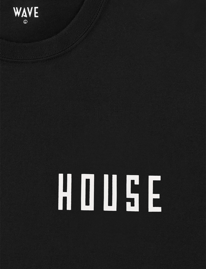 【CRUE-LWAVE】MUSIC L/S TEE "HOUSE"