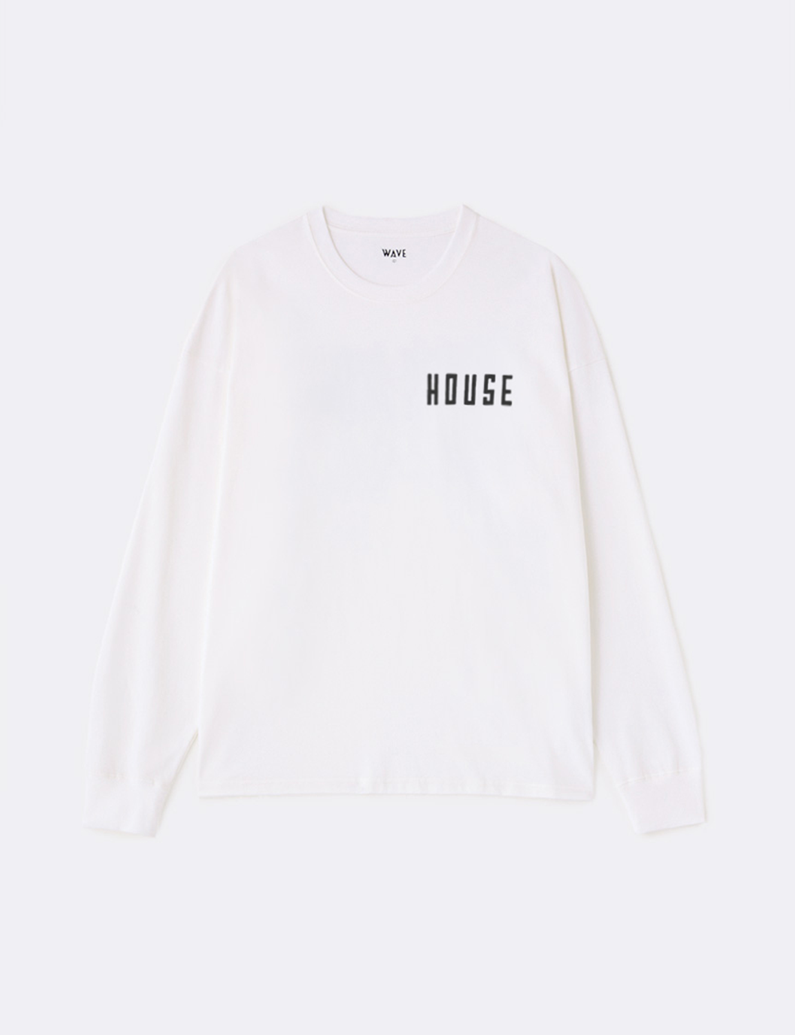 【CRUE-LWAVE】MUSIC L/S TEE "HOUSE"