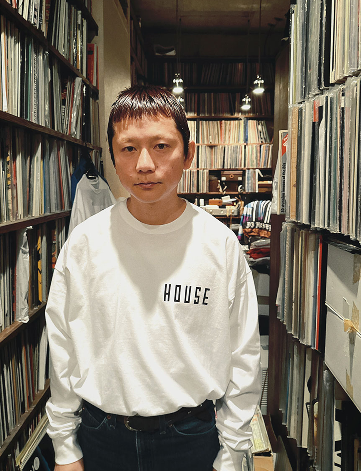 【CRUE-LWAVE】MUSIC L/S TEE "HOUSE"