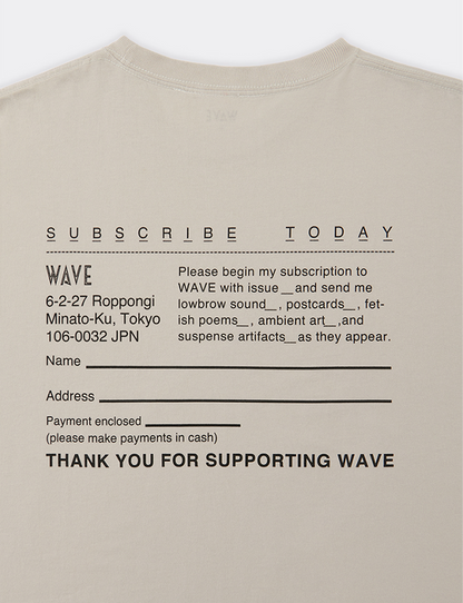 SUBSCRIBE TODAY L/S TEE