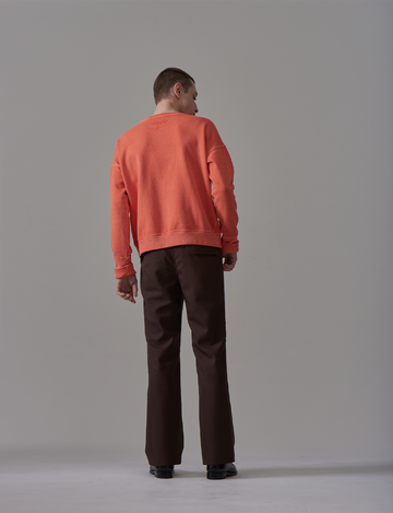 BED j.w. FORD - Over Dye Pullover – Orange – The Contemporary Fix