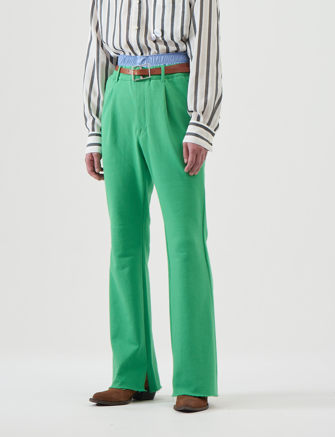 Double-West Flea-Pants – Green