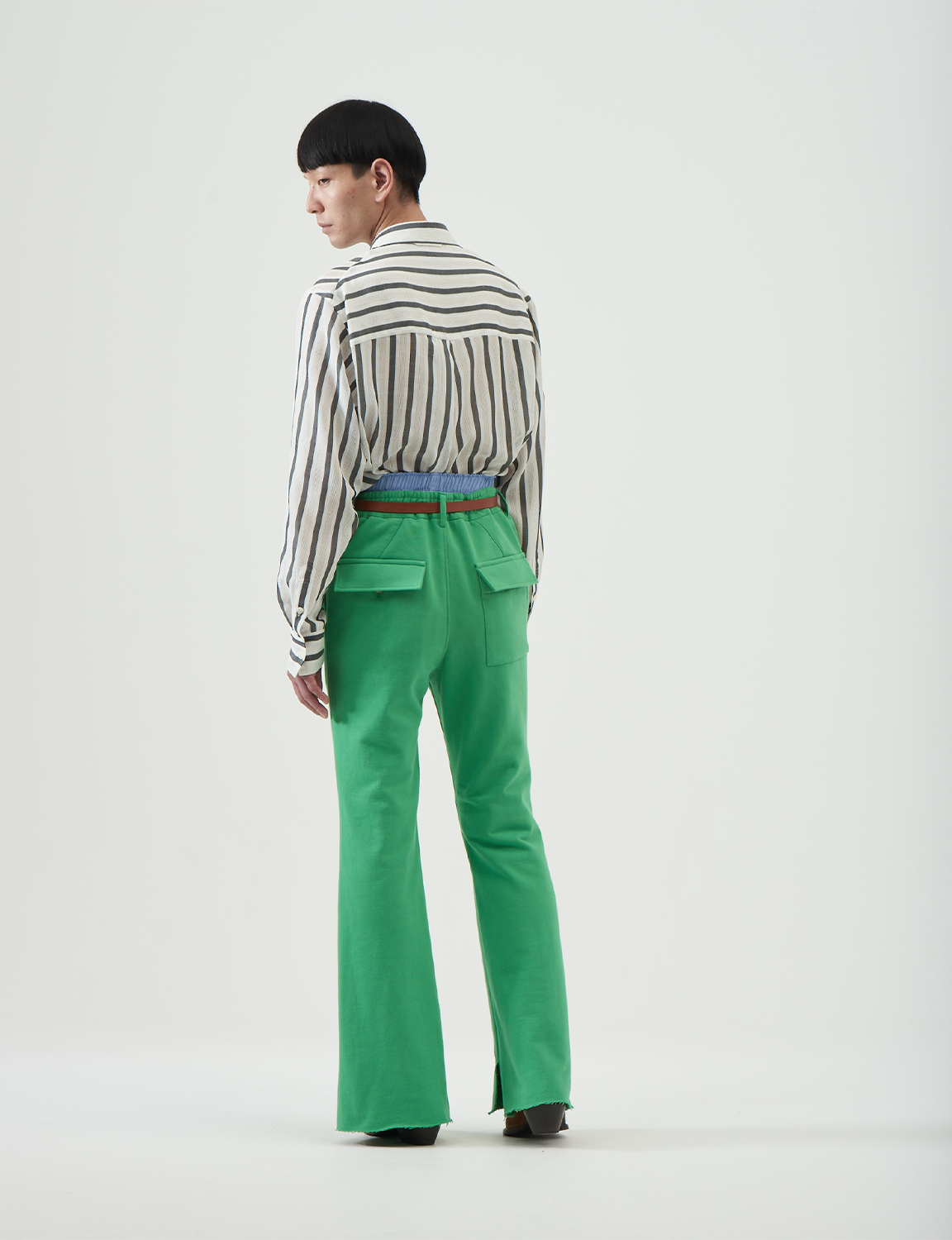 Double-West Flea-Pants – Green