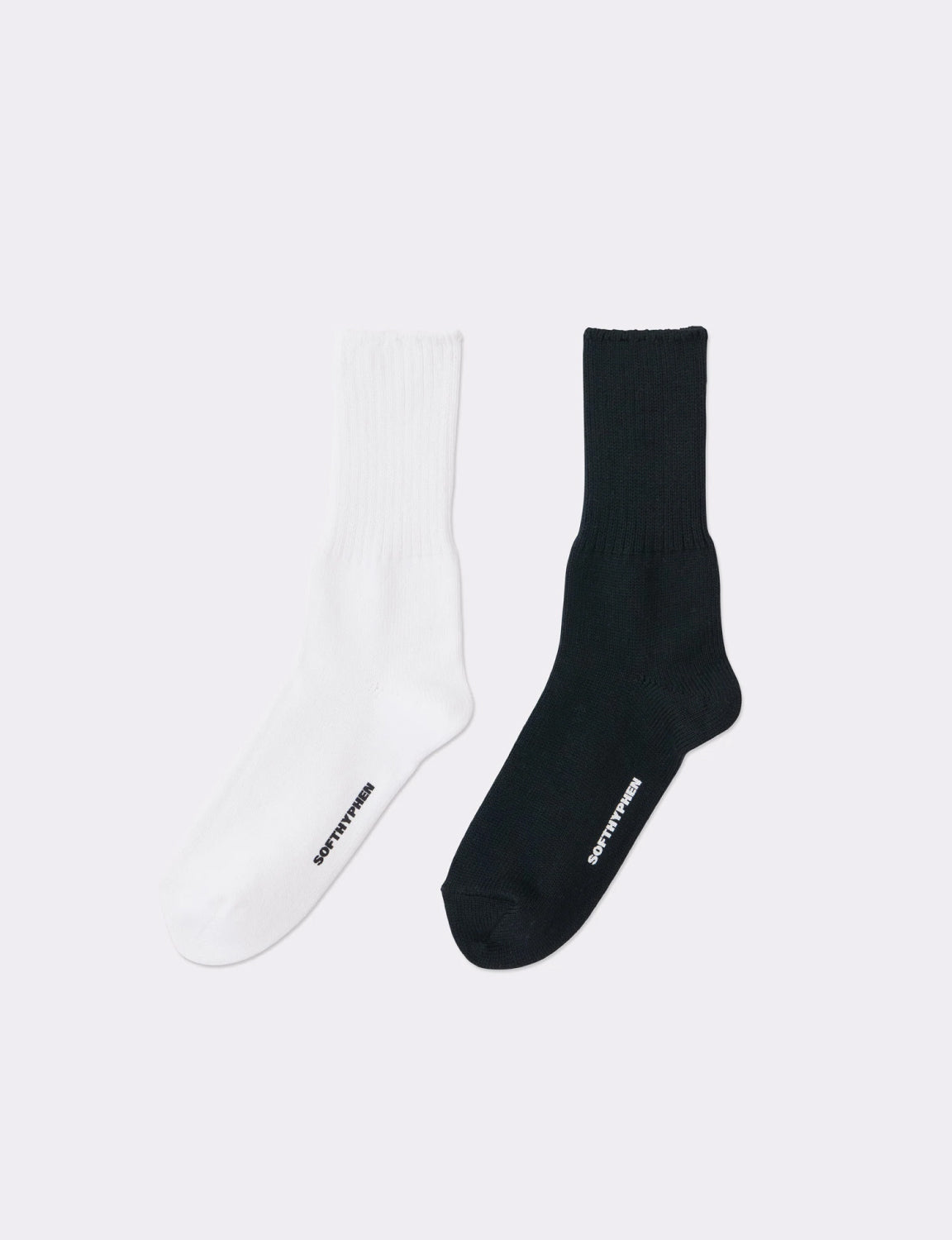 SOFTHYPHEN(ソフトハイフン) - COTTON RIB SOCKS コットンリブソックス