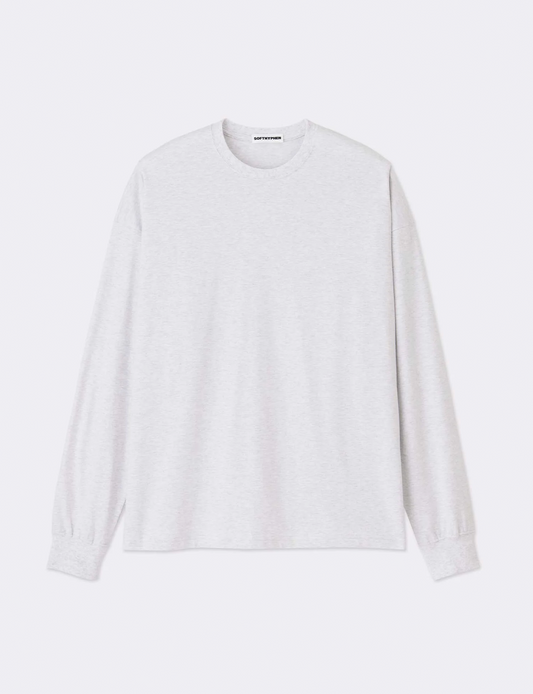 SOFTHYPHEN(ソフトハイフン) - heather basic l/s tee ヘザーロングスリーブティー