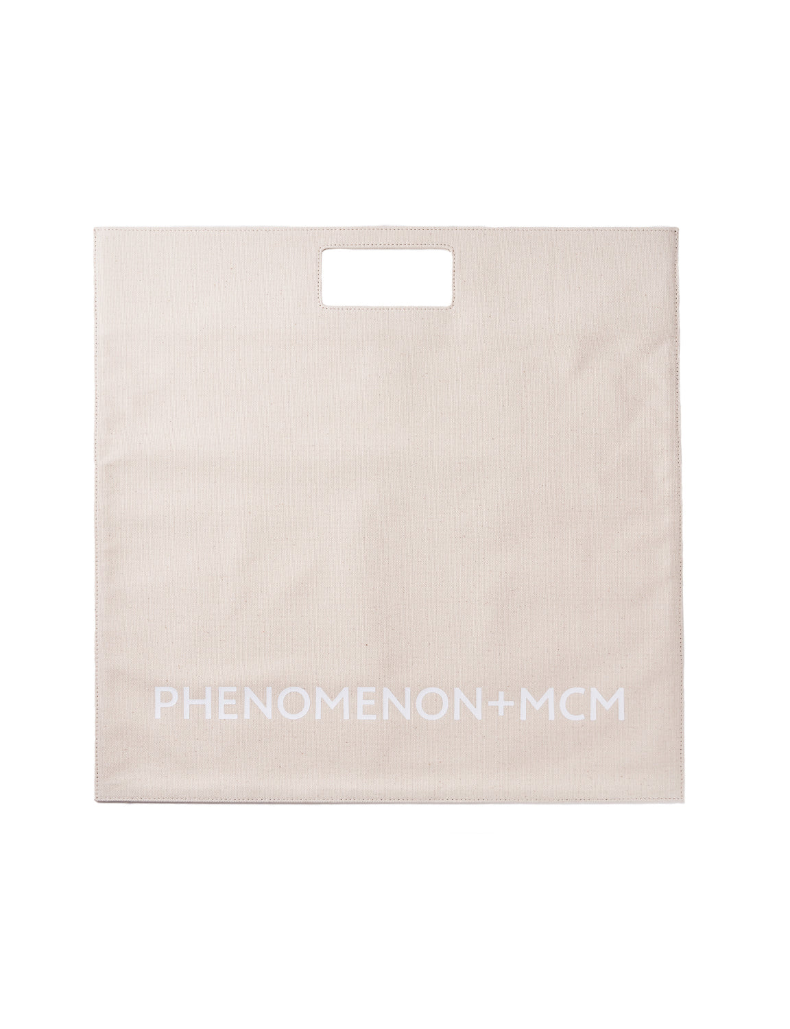 PHENOMENON - BIG SQUARE BAG / LEATHER × CANVAS – The Contemporary