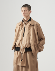 BED j.w. FORD - Layered Bomber Jacket – Camel – The Contemporary ...