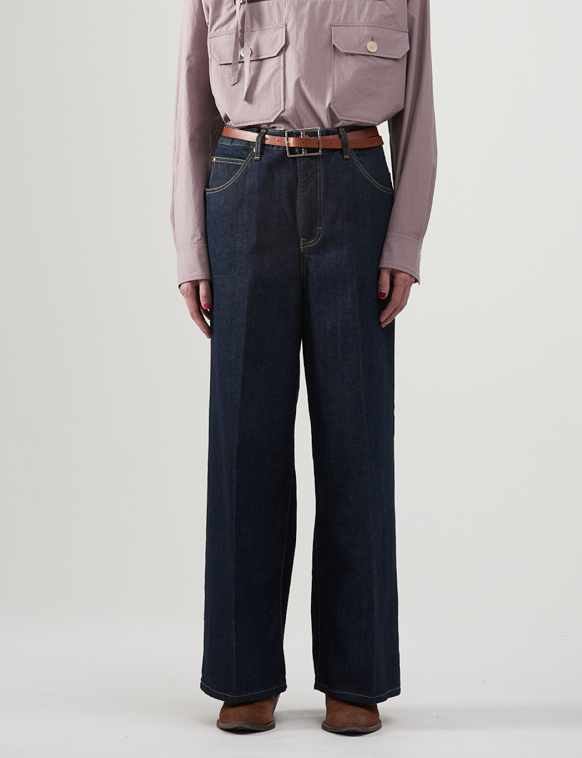 bed.jw.ford lee wide denim pants 【日本製】 - laboreocupacional.com.br