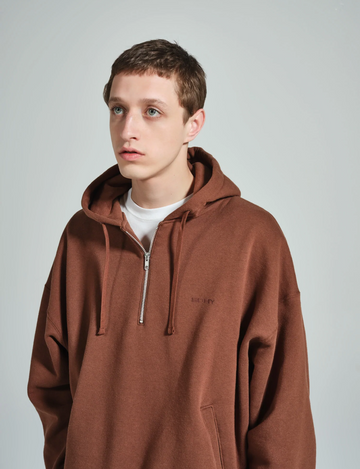 SOHY HALF ZIP UP HOODIE